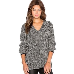 Rag and Bone Gray V-Neck Sweater